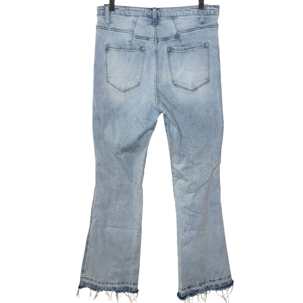 Flying Monkey High Rise Boot Stretch Jeans Light Blue women’s sz 30 - Picture 5 of 16
